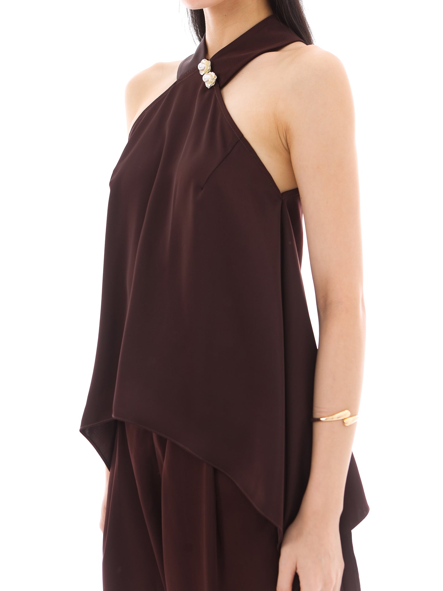 Posey Top in Burgundy