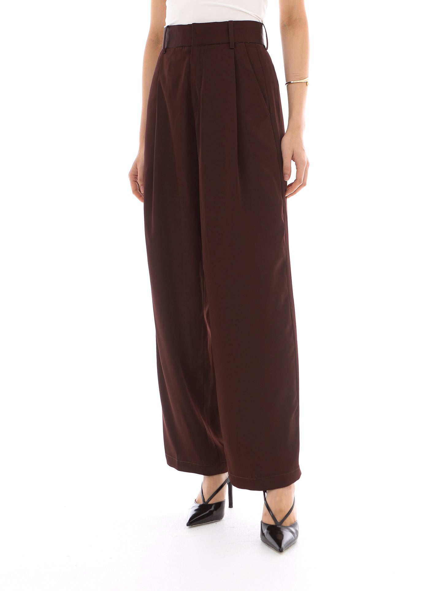 Posey Pants in Burgundy