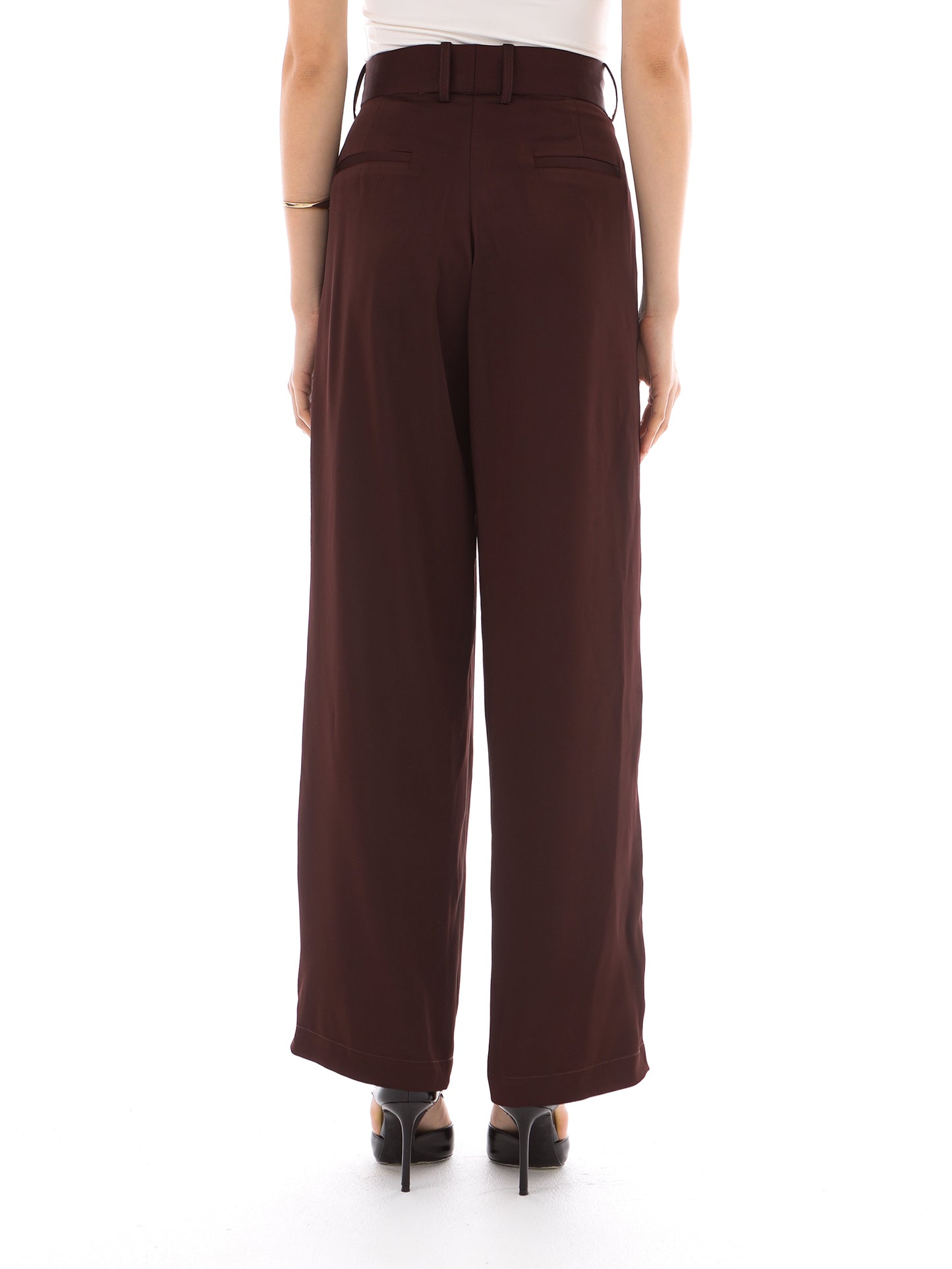 Posey Pants in Burgundy