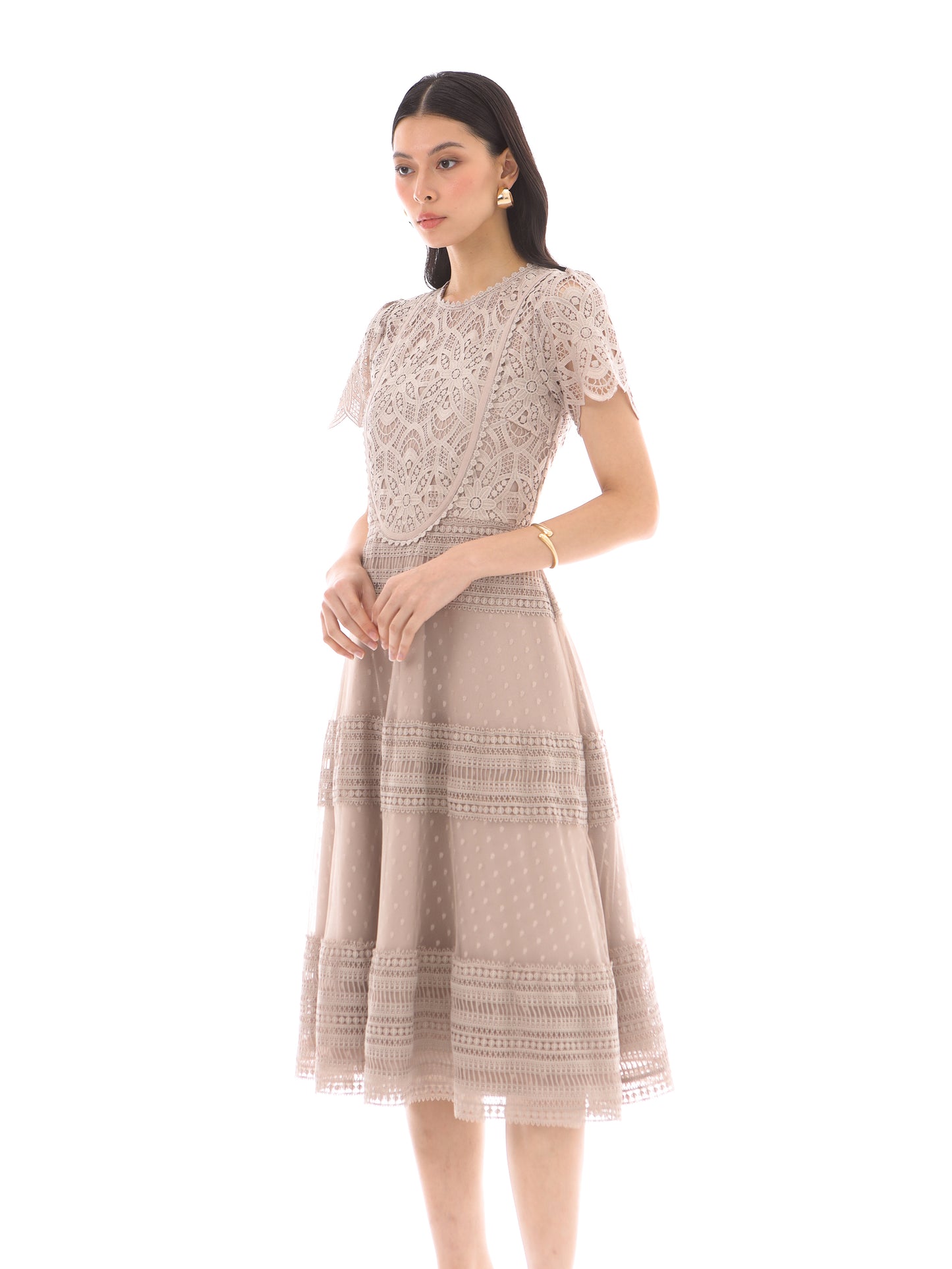 Palermo Dress in Braun