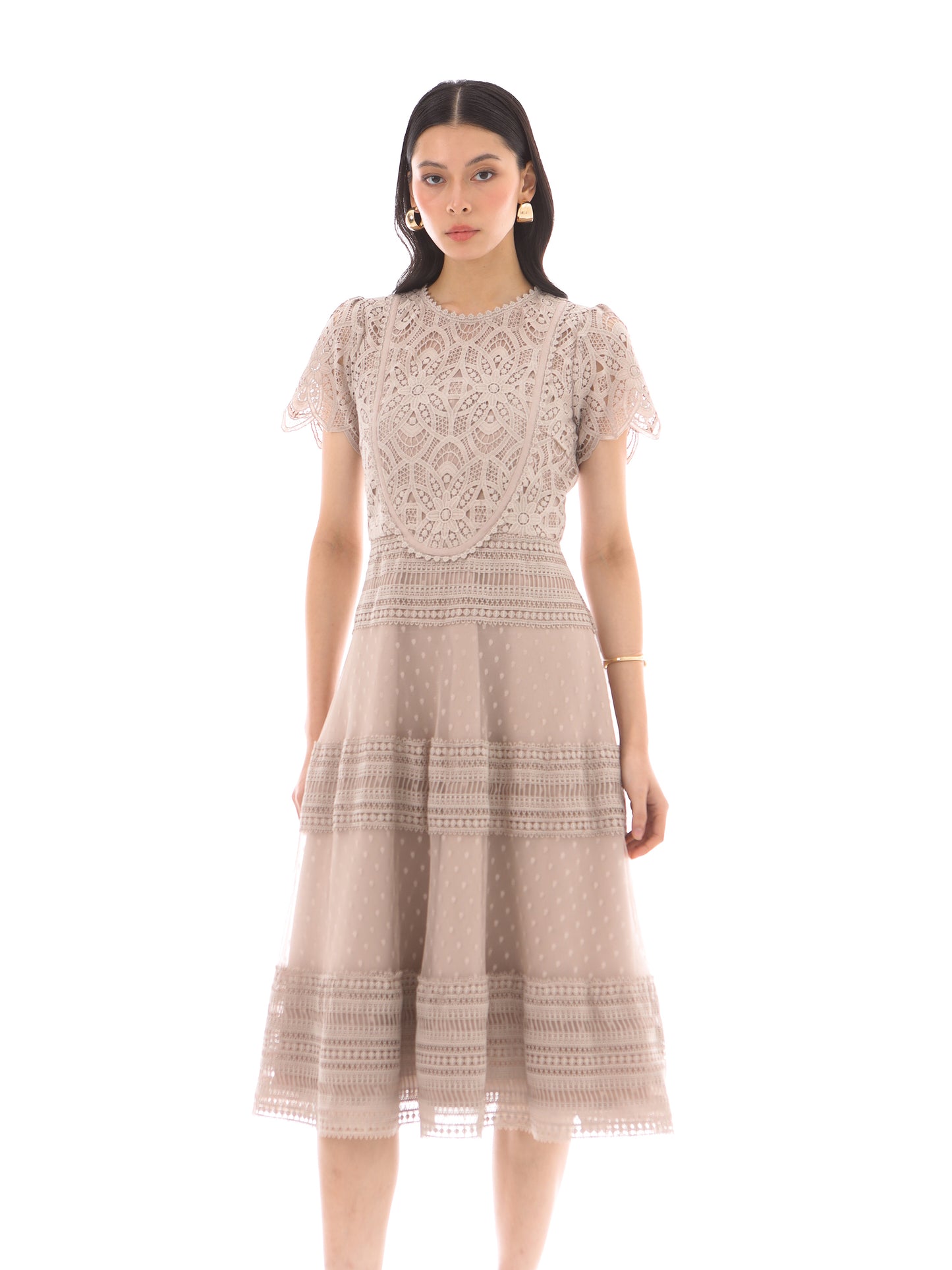 Palermo Dress in Braun