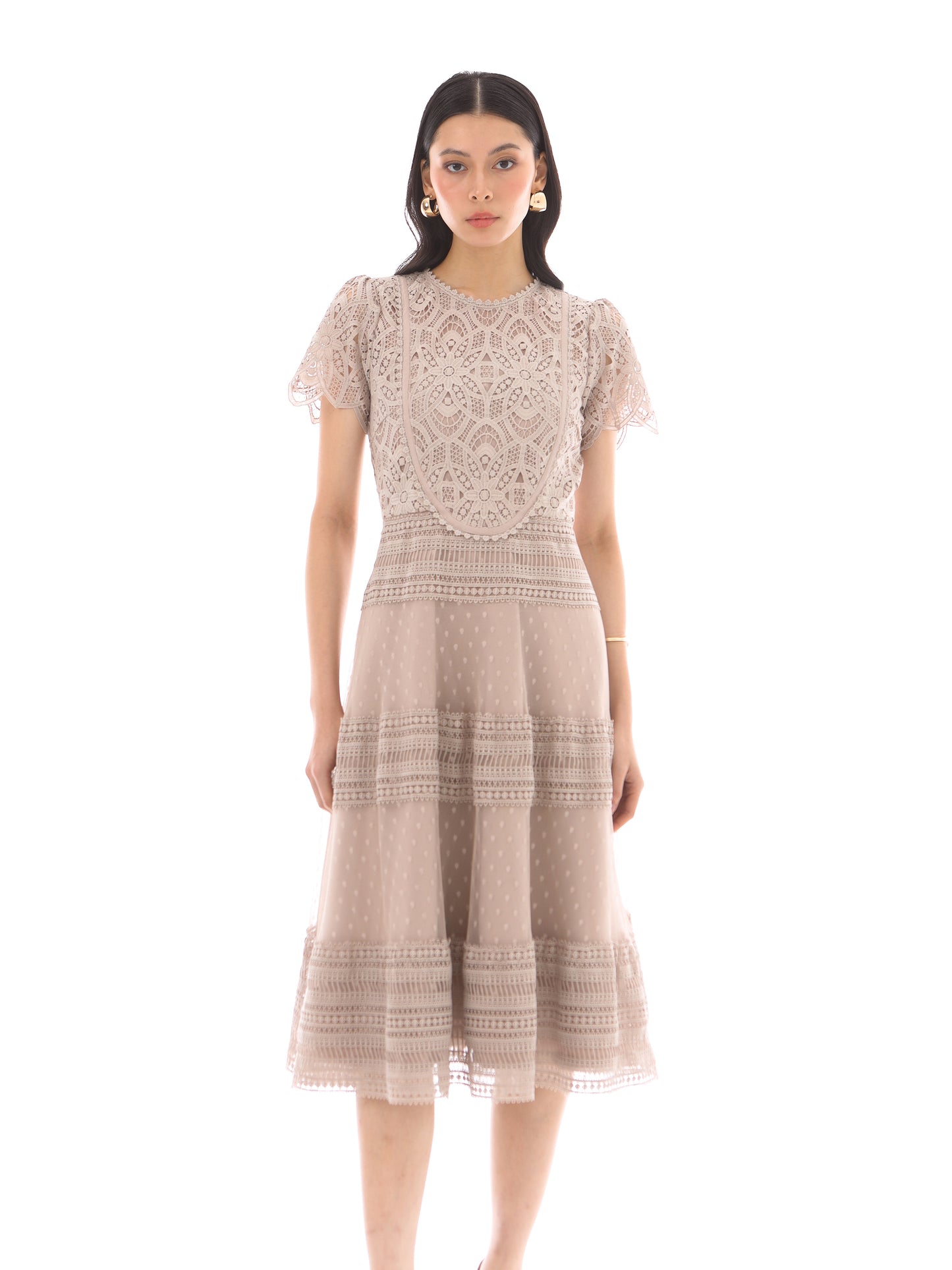 Palermo Dress in Braun