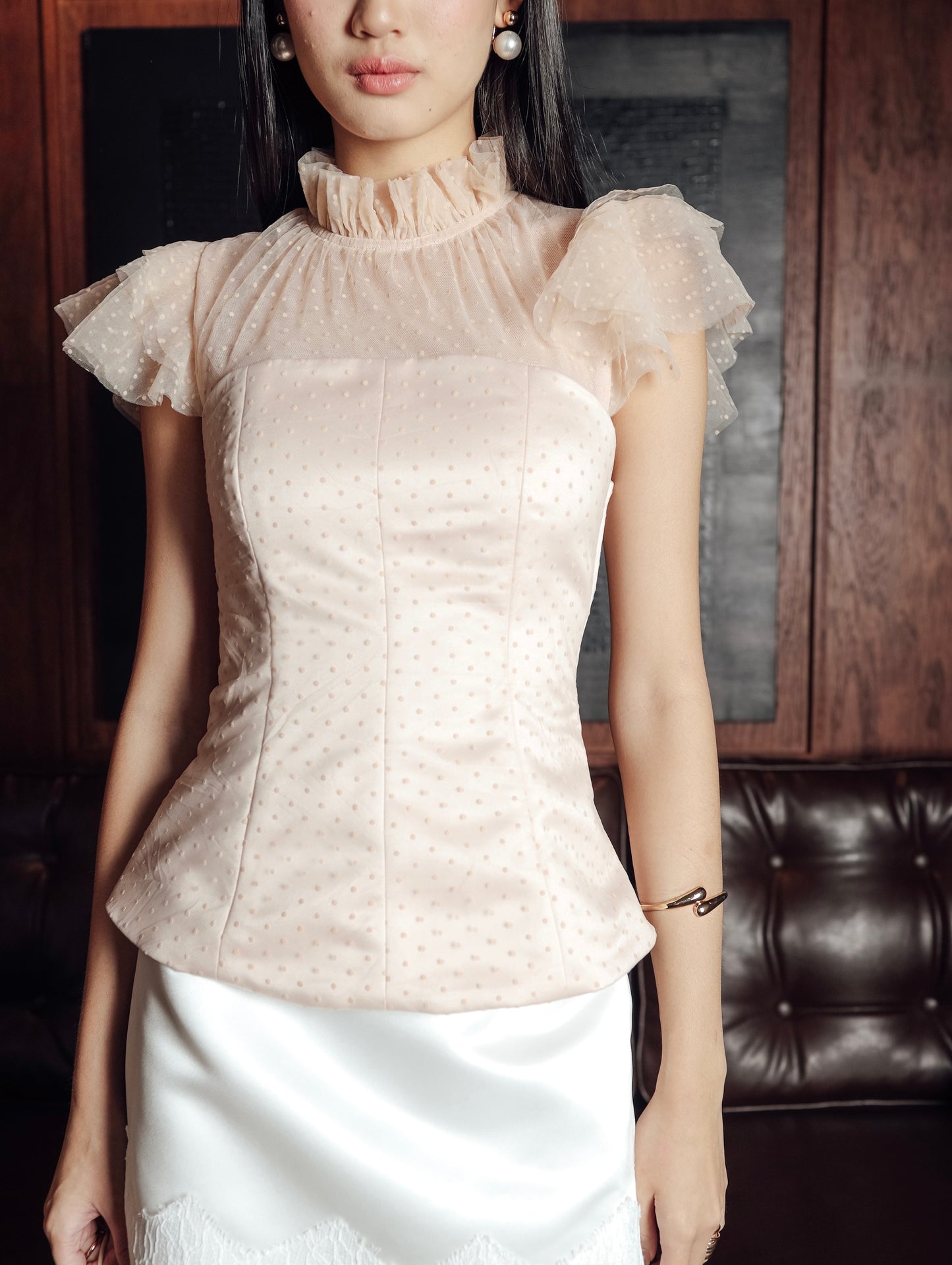 Regina Top in Nude