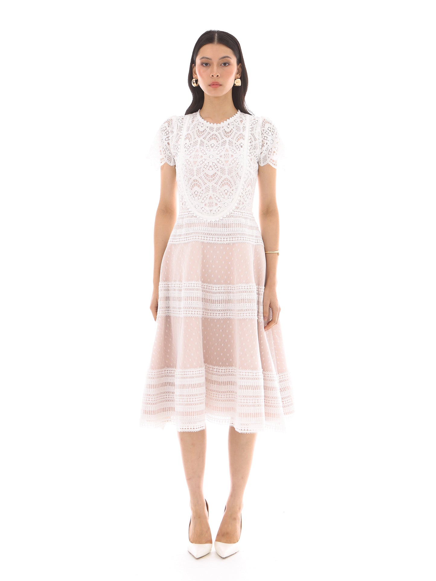 Palermo Dress in White