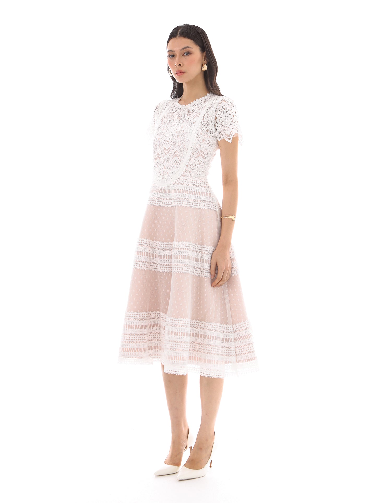 Palermo Dress in White