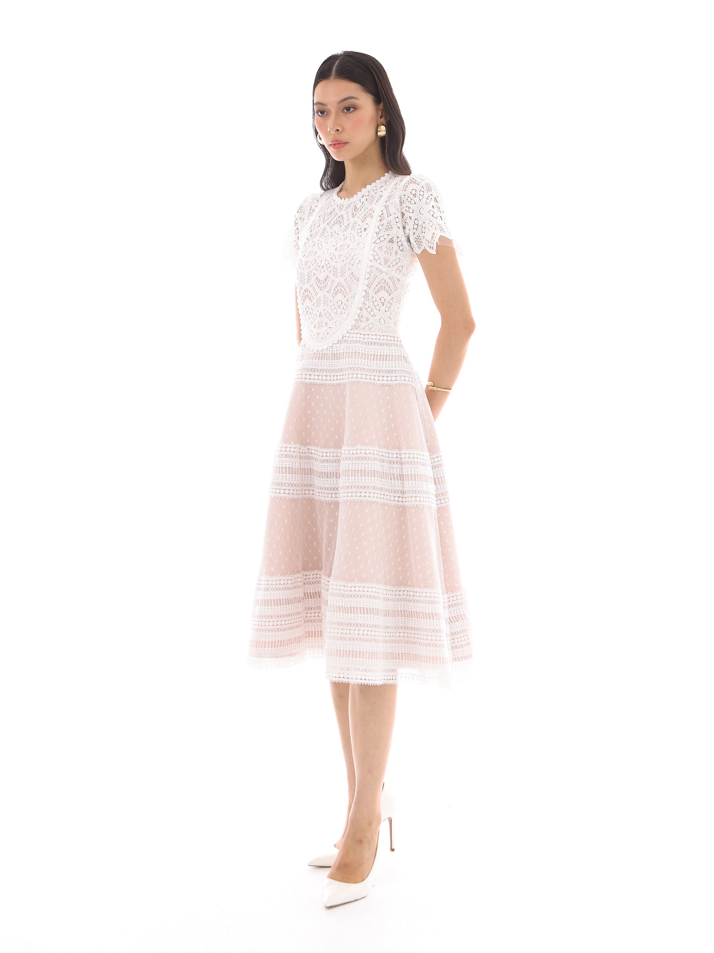 Palermo Dress in White