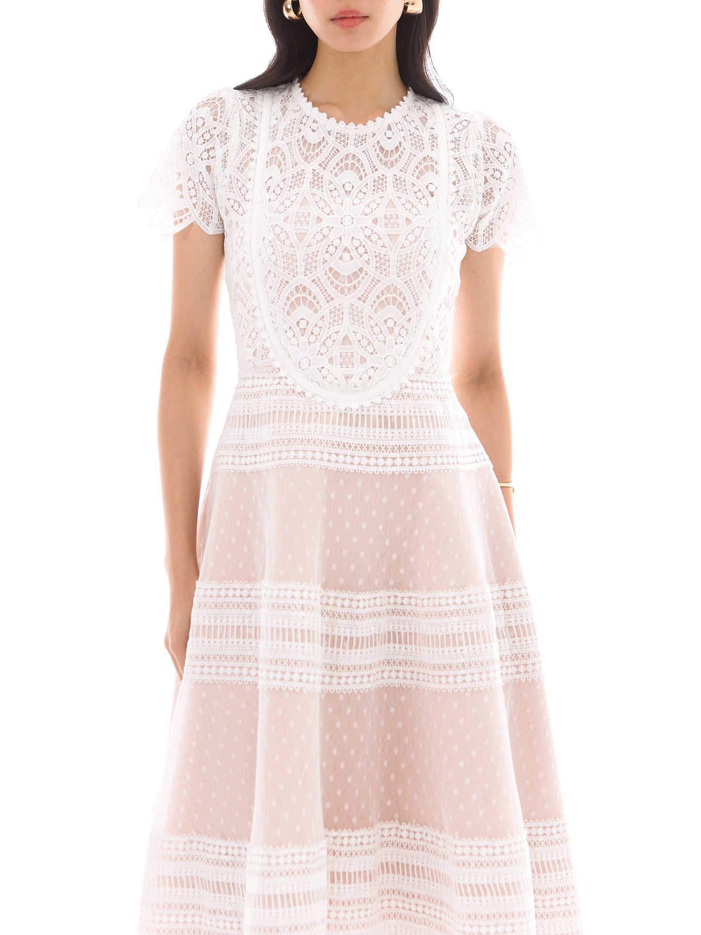 Palermo Dress in White