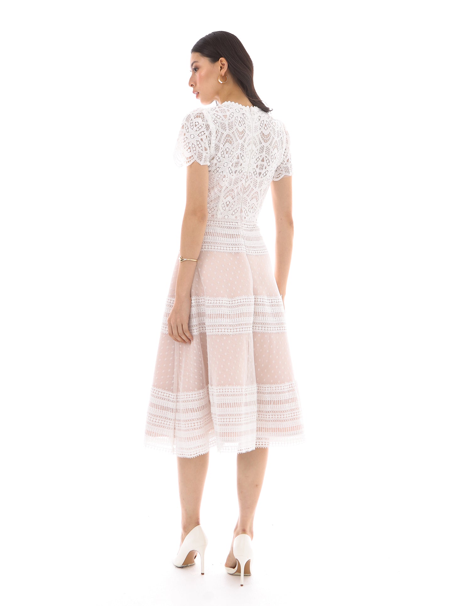 Palermo Dress in White