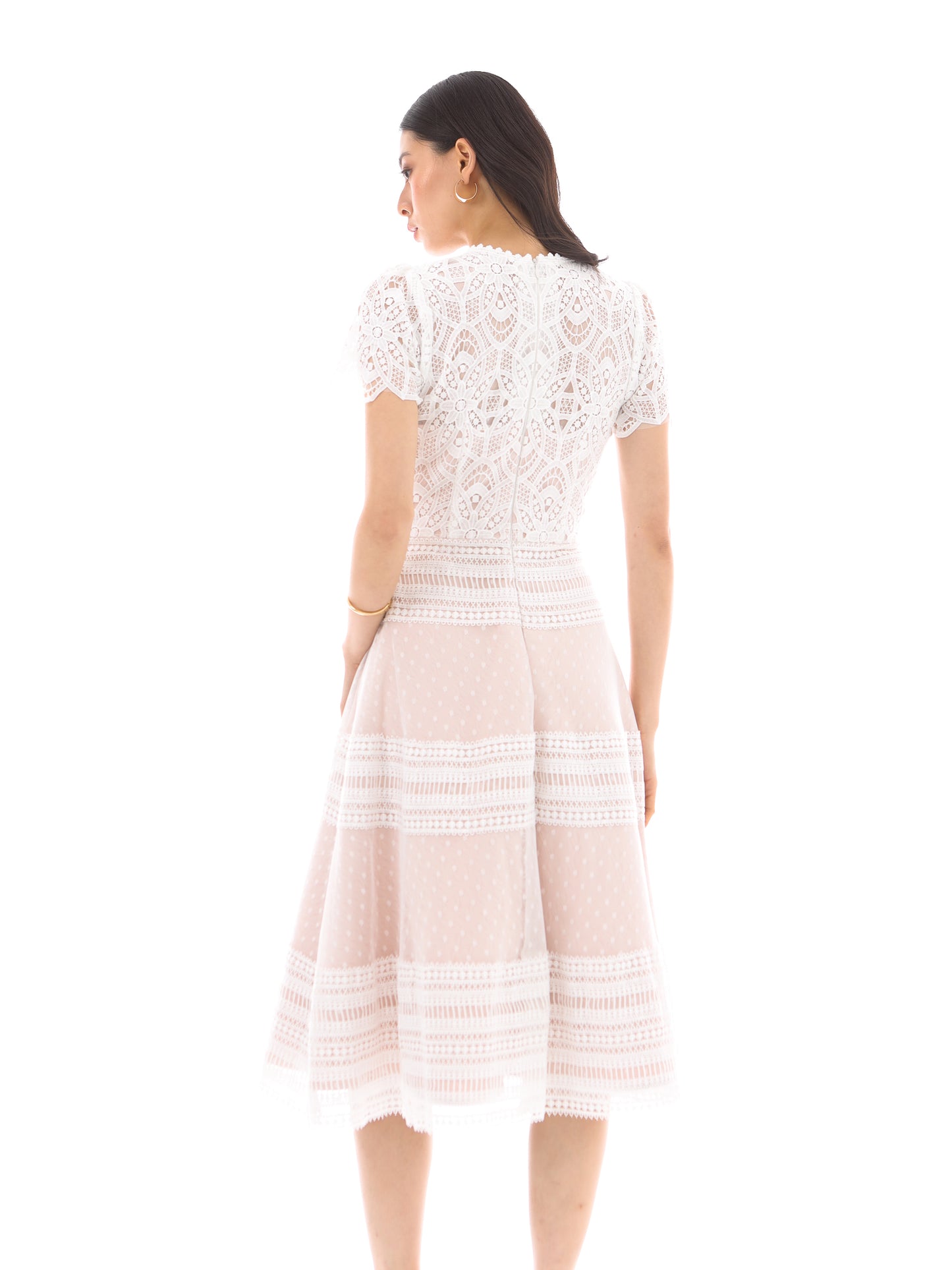 Palermo Dress in White
