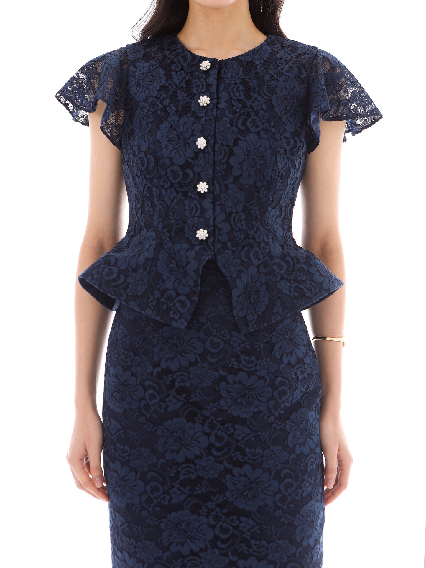 Oslo Top in Midnight Blue