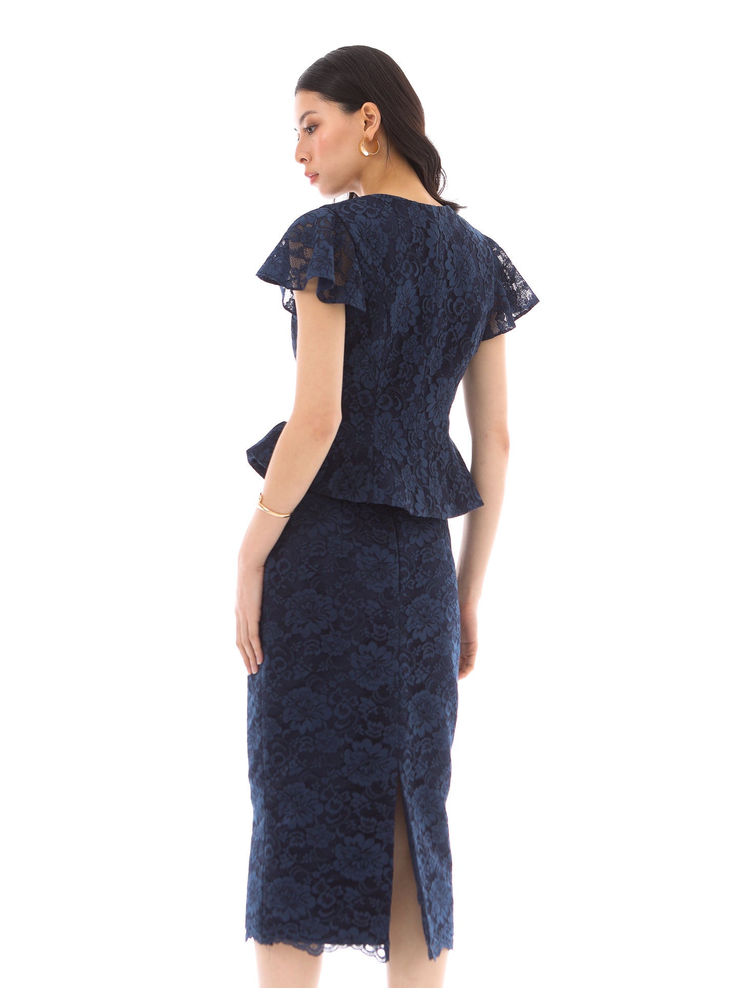 Oslo Top in Midnight Blue