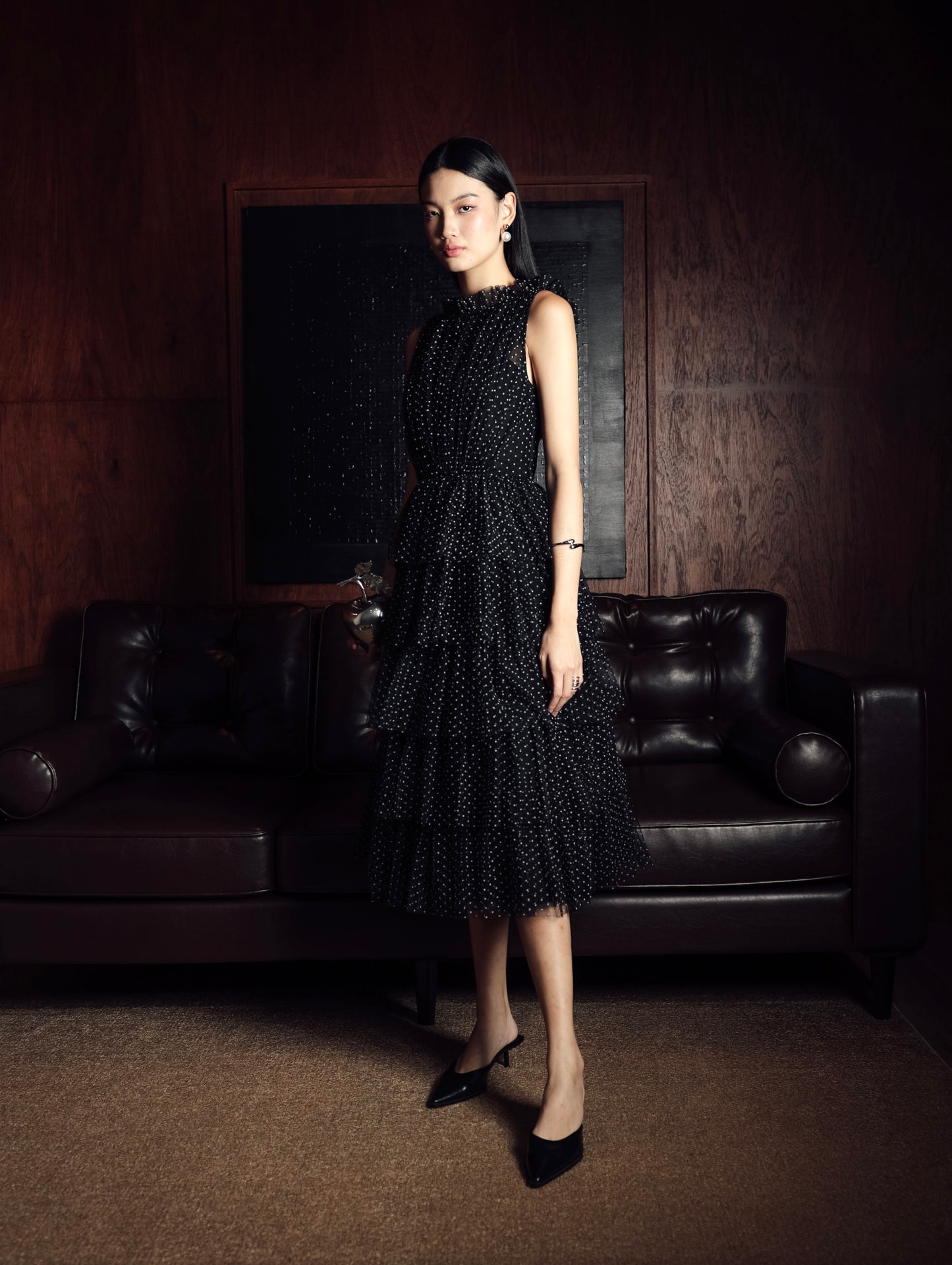 Regina Dress in Black