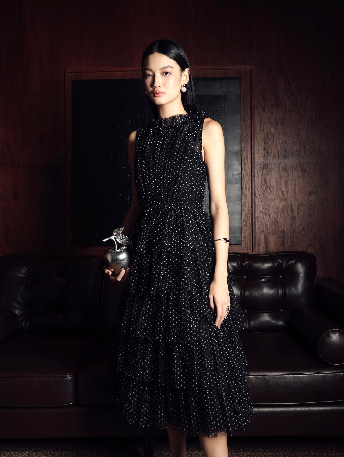 Regina Dress in Black