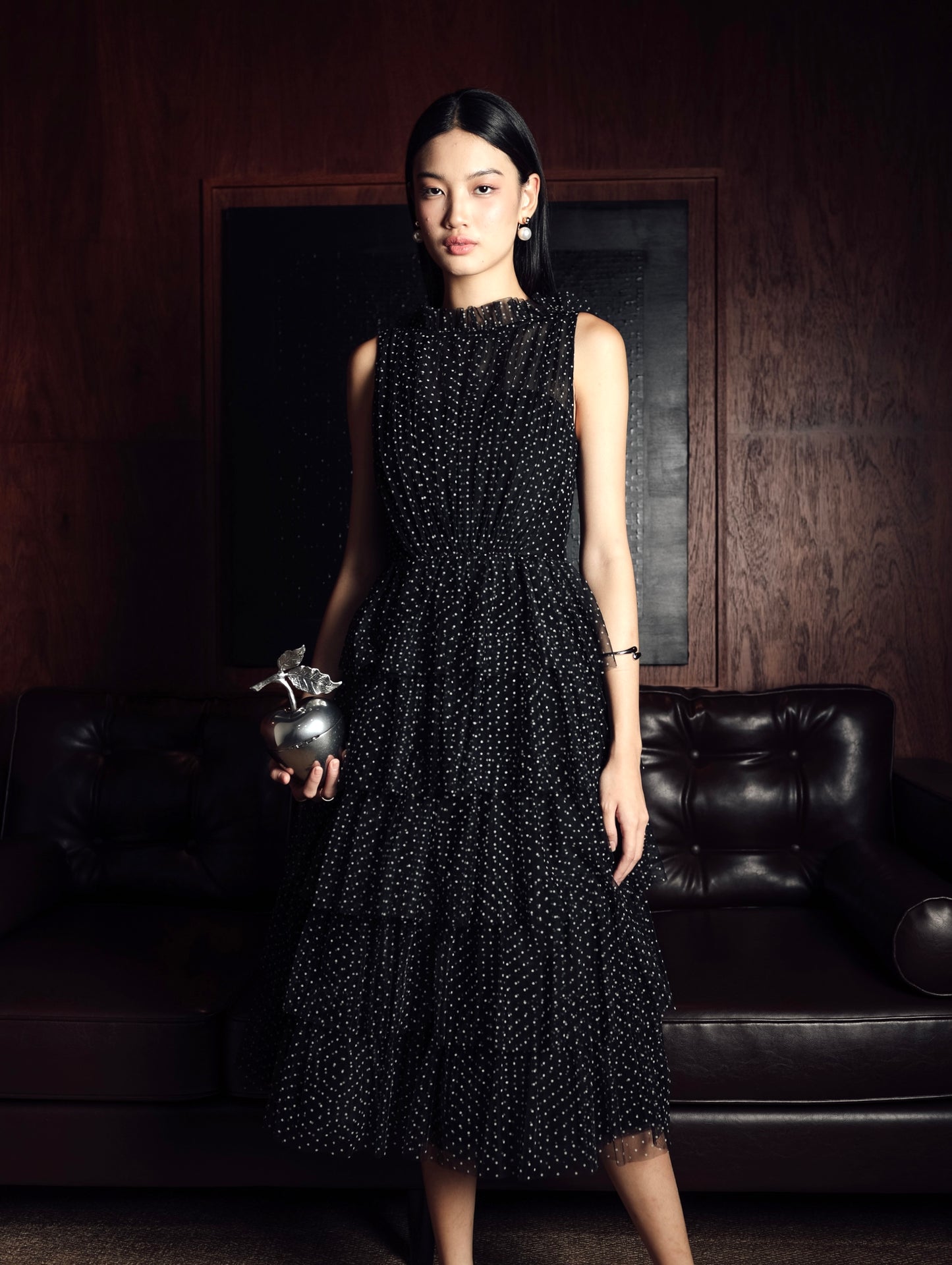 Regina Dress in Black