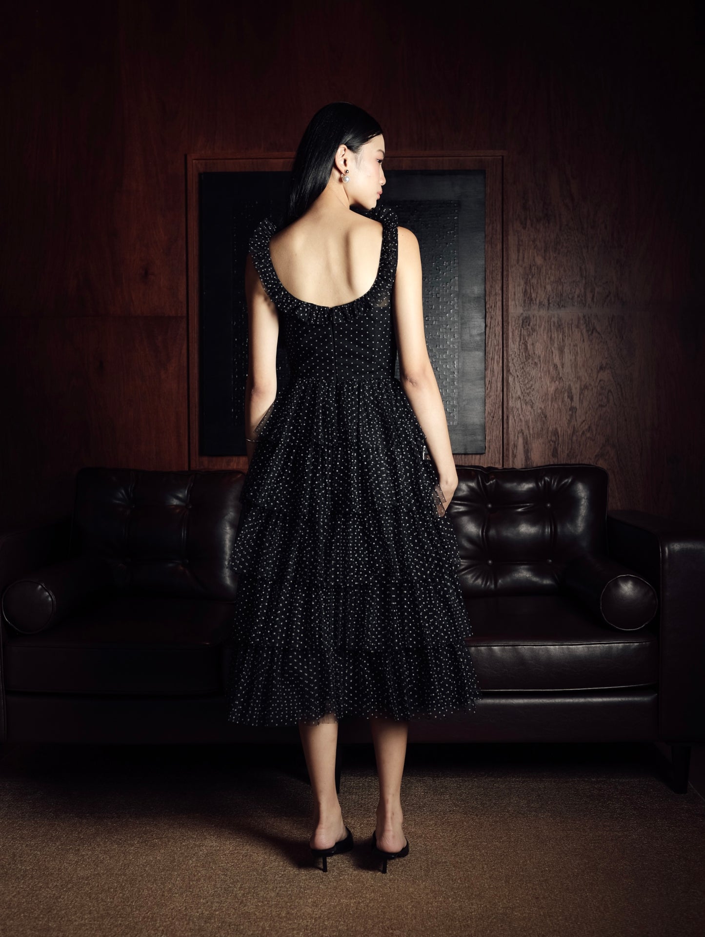 Regina Dress in Black