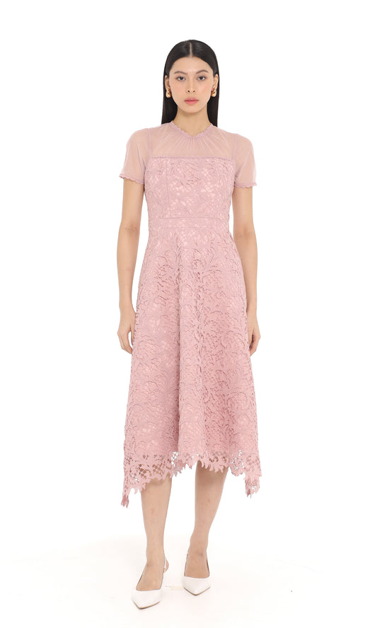 Navin Dress in Pink