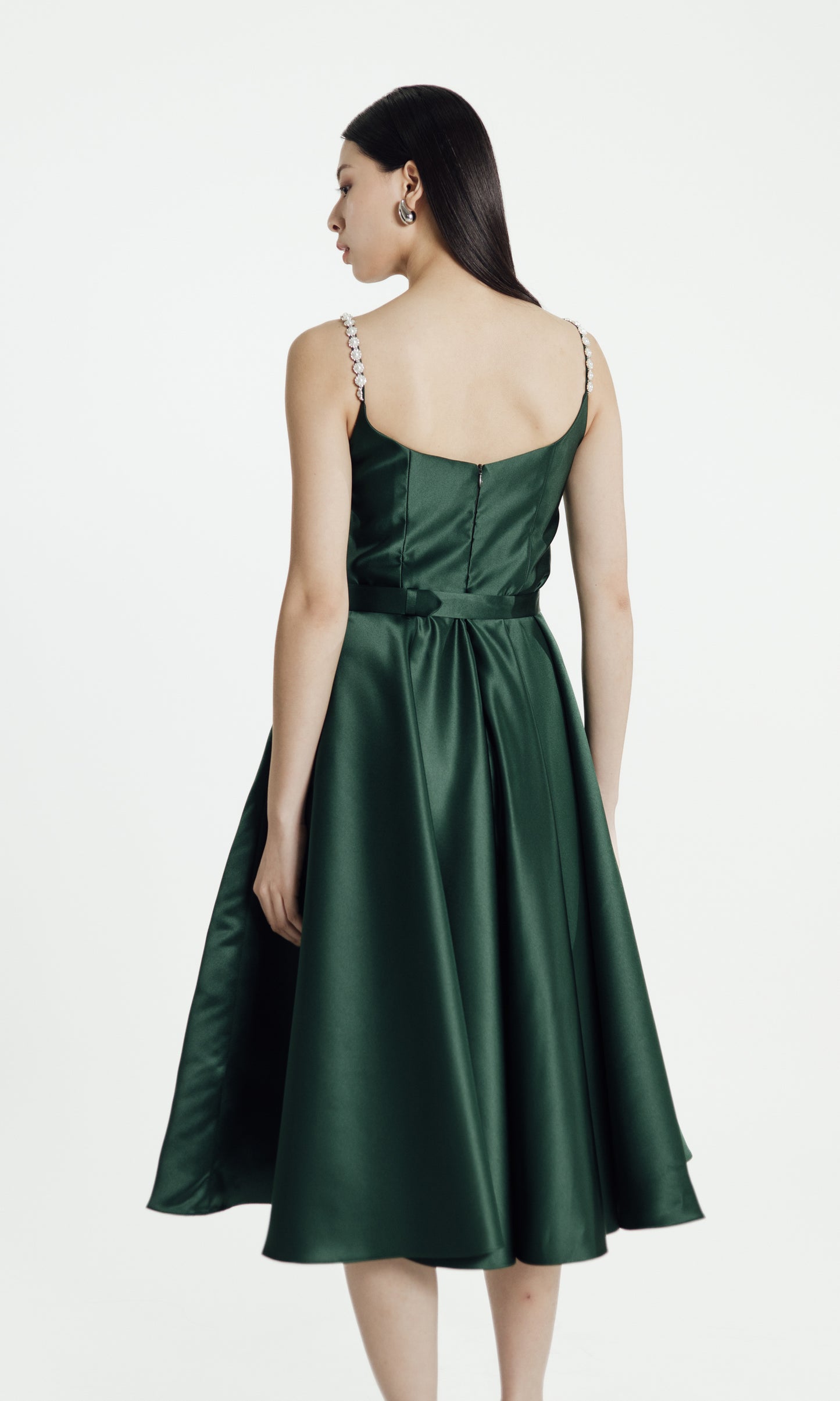 Amity Dress in Emerald