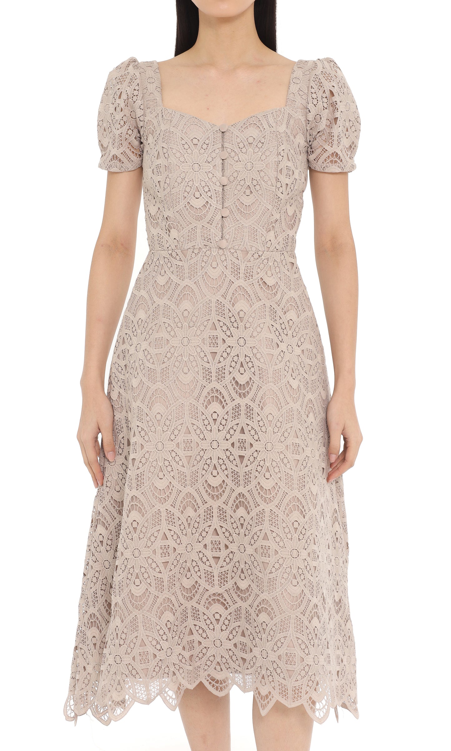 Olin Dress in Brown