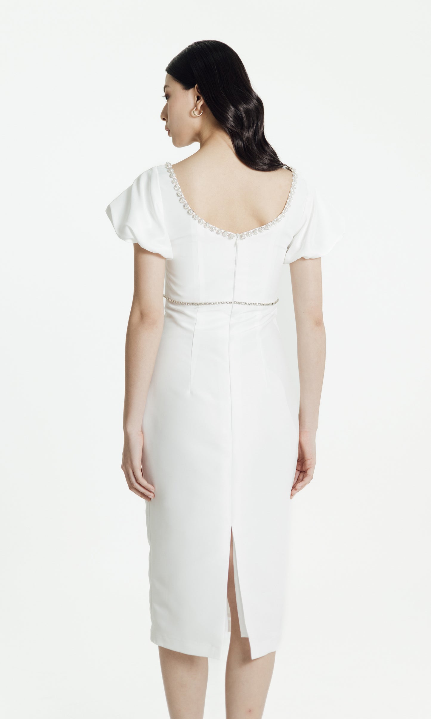 Nika Dress in White