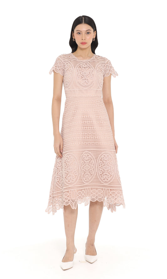 Khaite Dress in Champagne