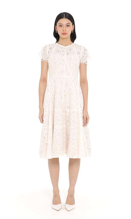 Liora Dress in White