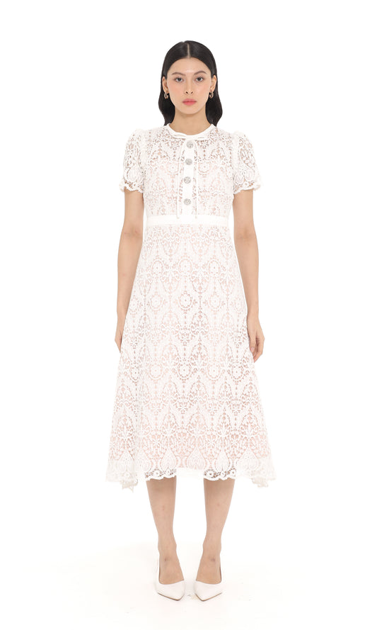 Thalasa Dress in White