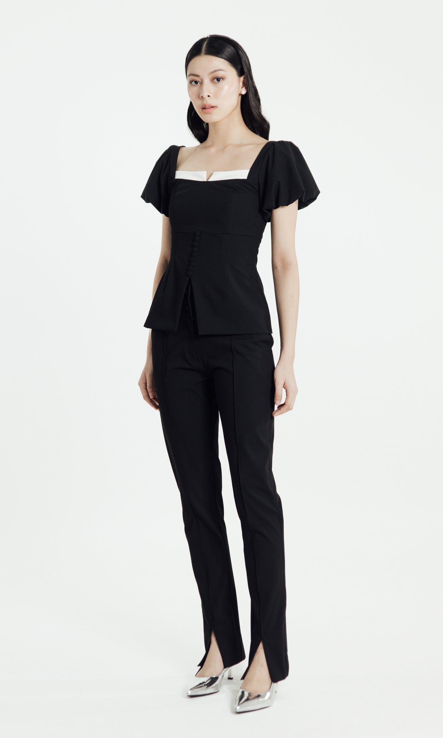 Glint Top in Black