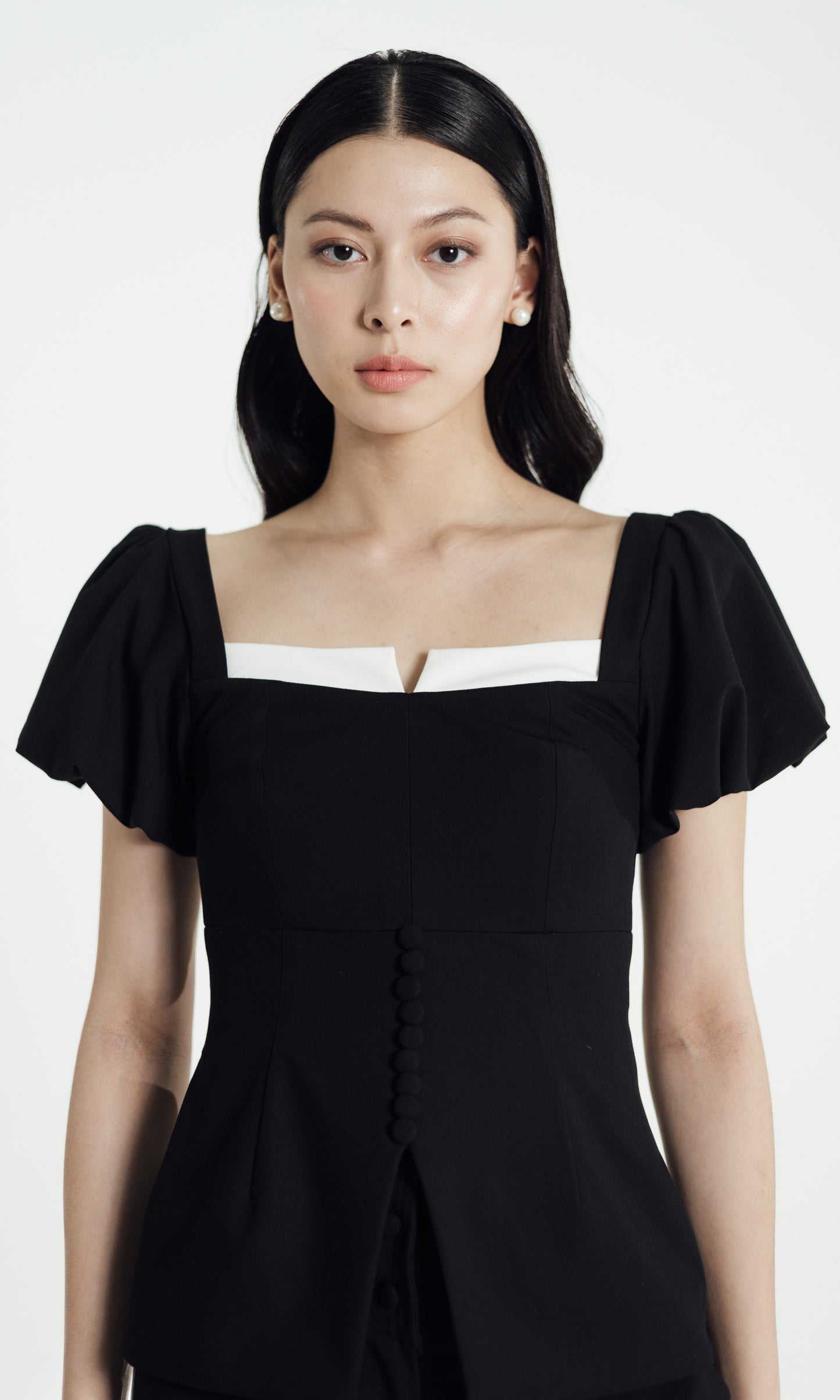 Glint Top in Black