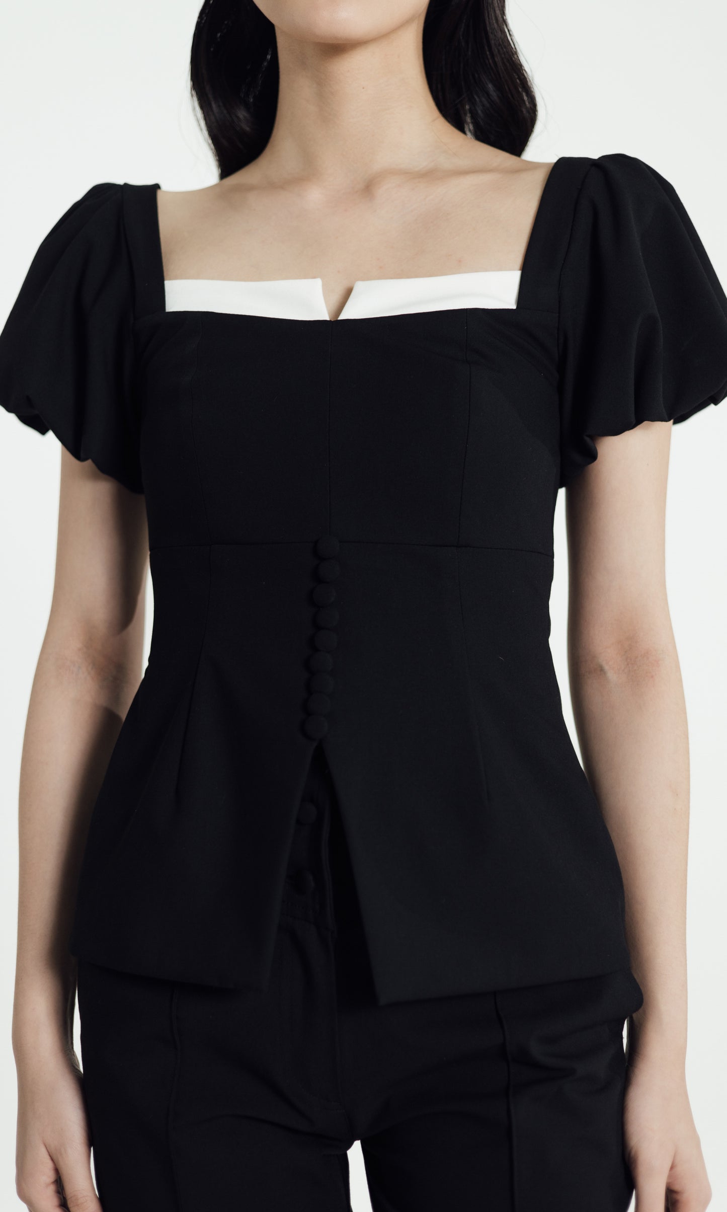 Glint Top in Black