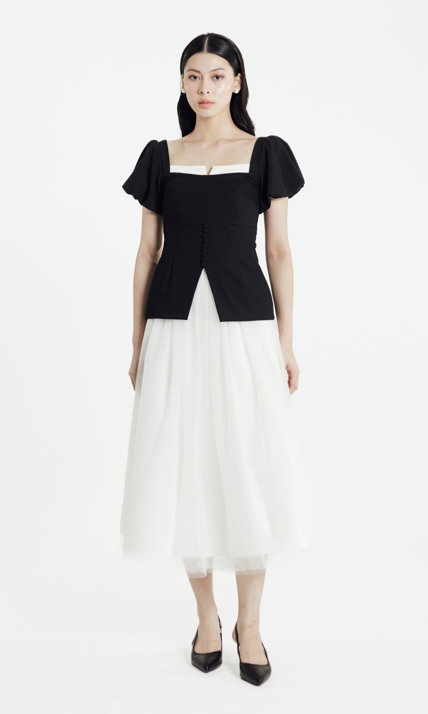 Glint Top in Black