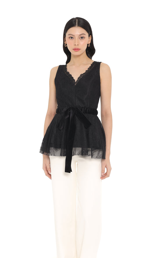 Alma Top in Black