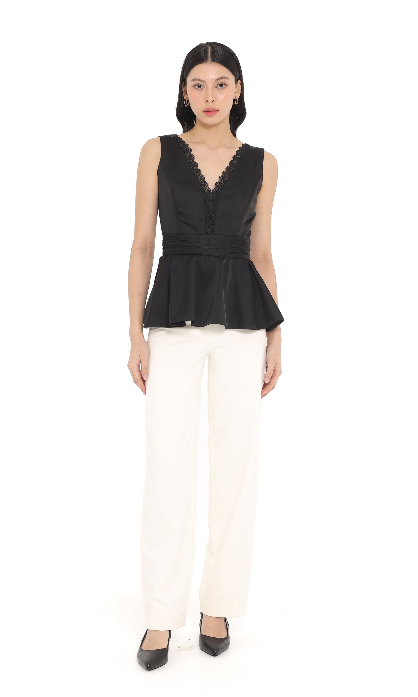 Cressida Top in Black