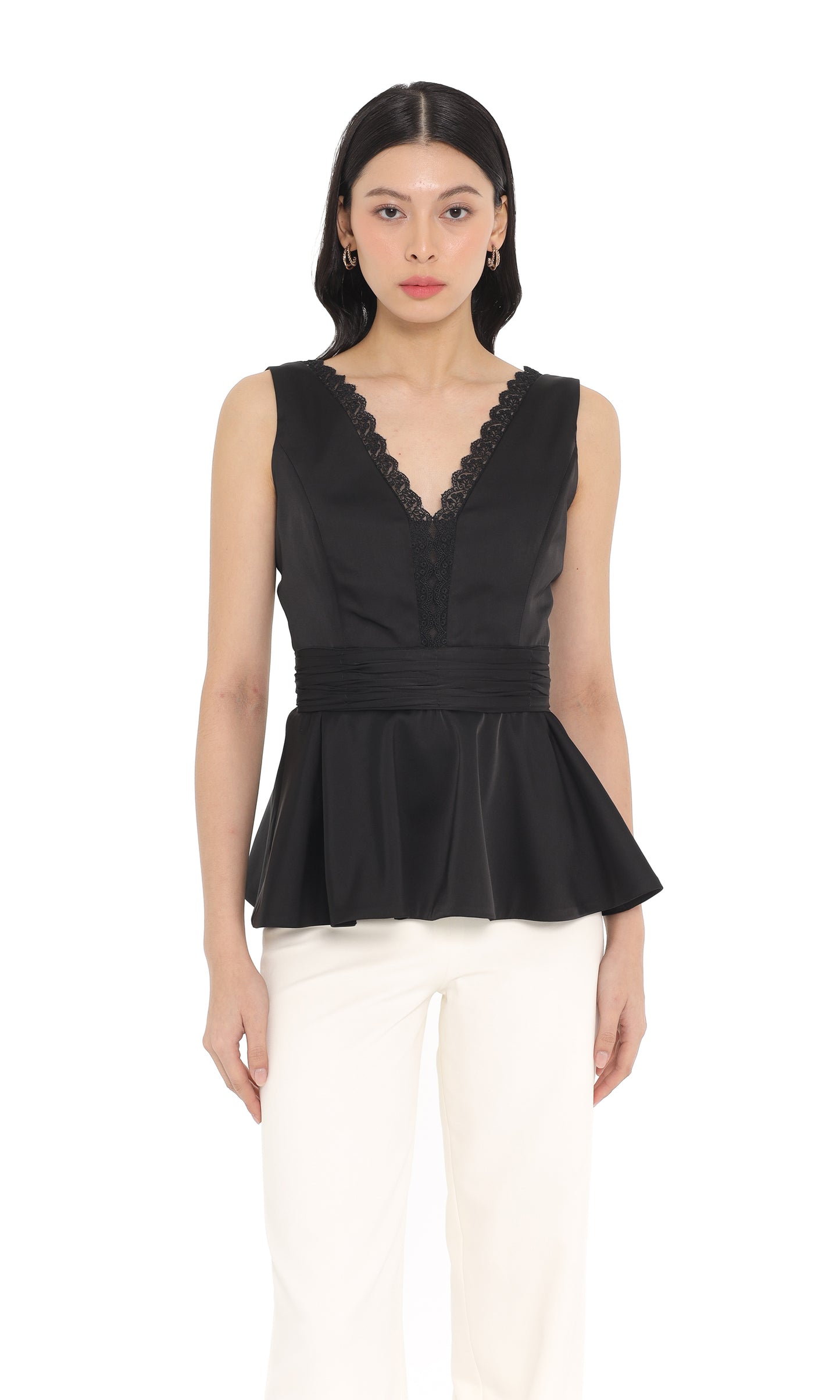 Cressida Top in Black