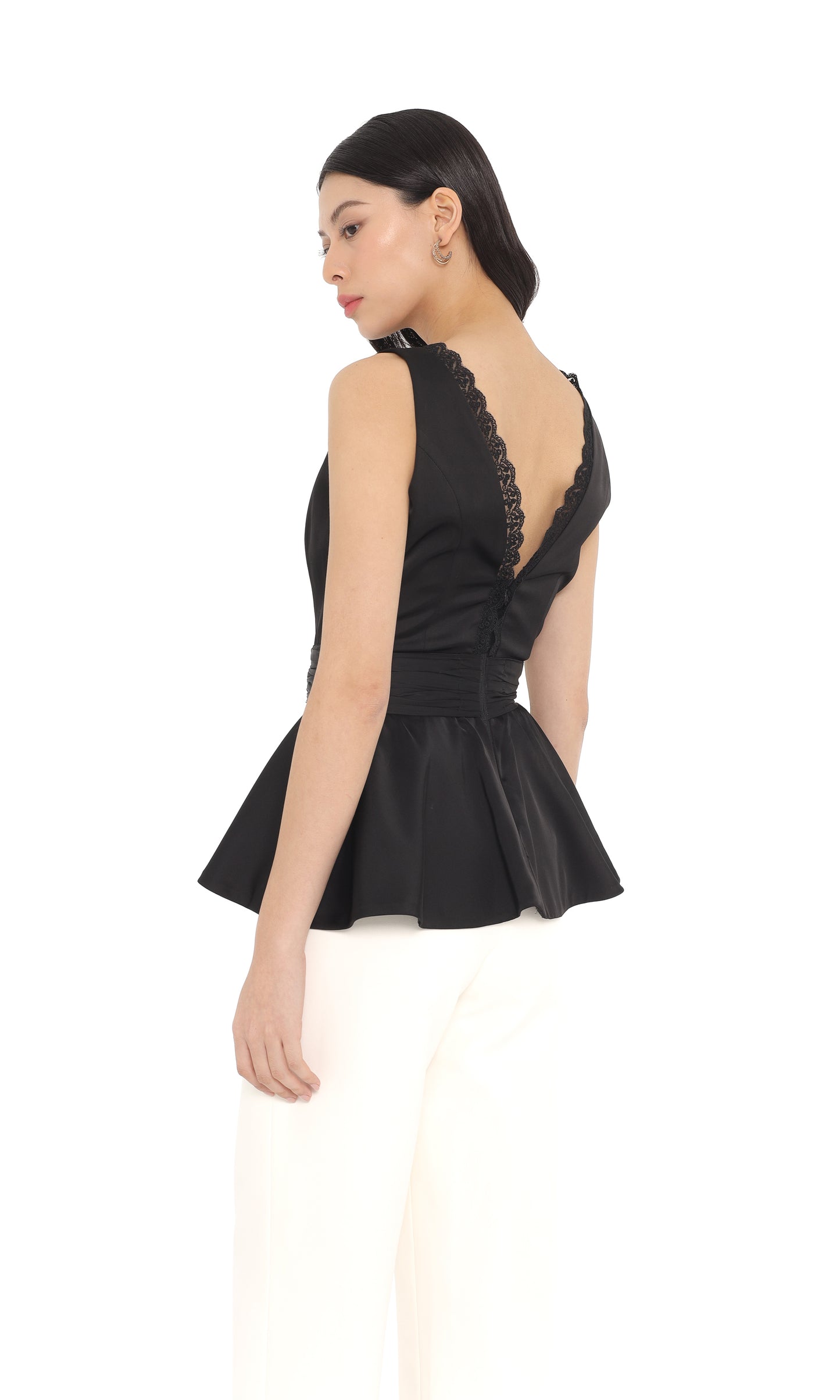 Cressida Top in Black