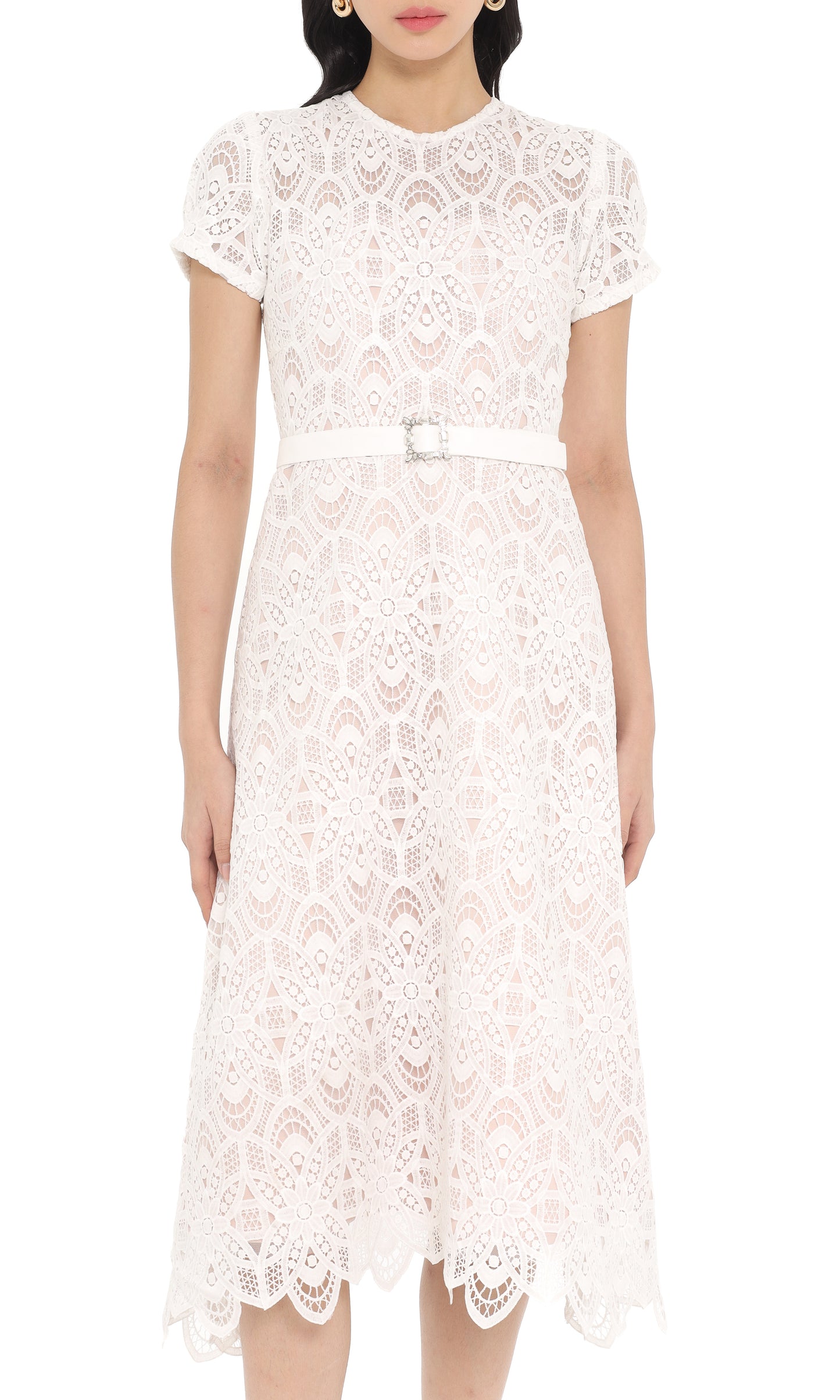 Lucienne Dress in White