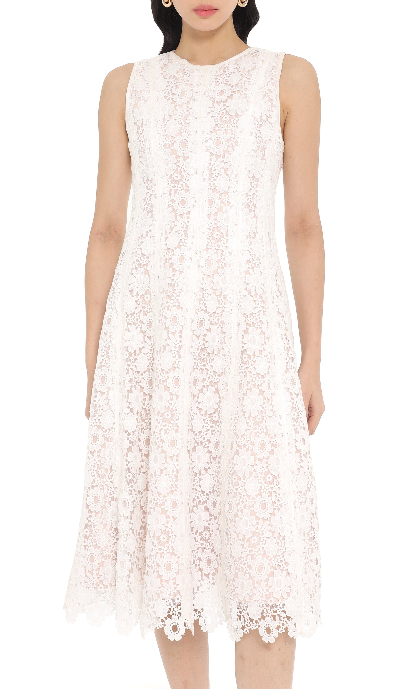 Morrie Dress in White