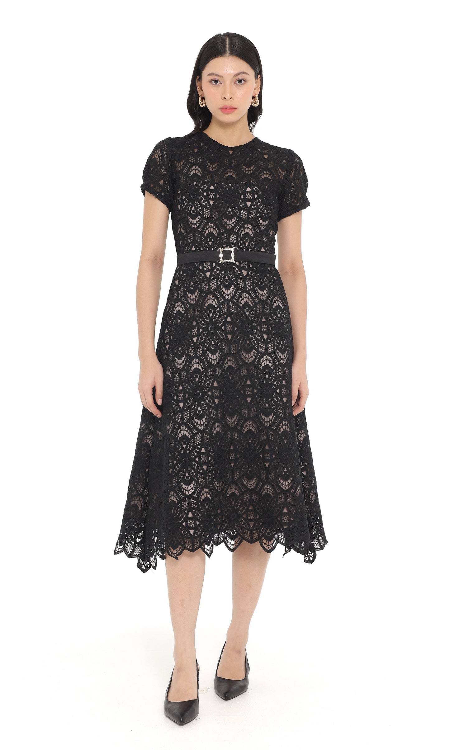 Lucienne Dress in Black