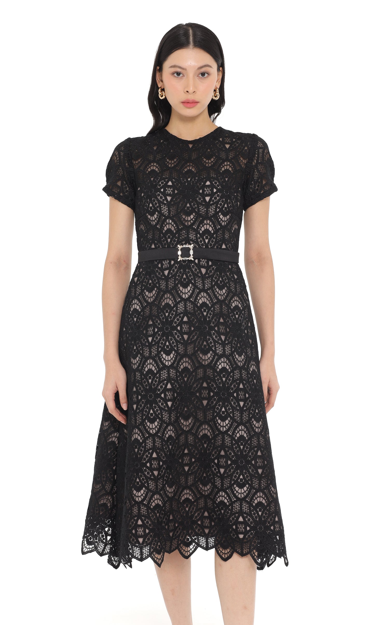 Lucienne Dress in Black