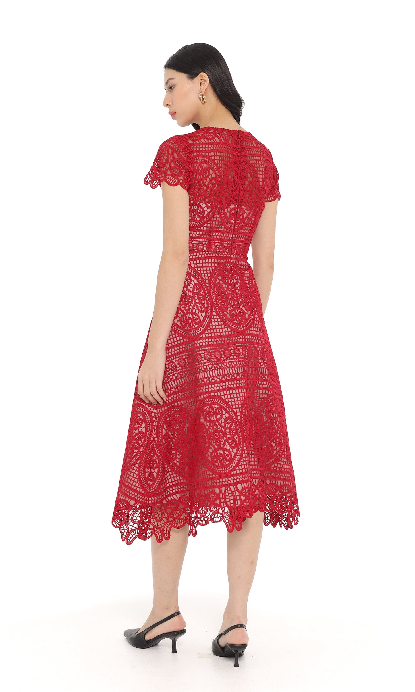 Khaite Dress in Maroon