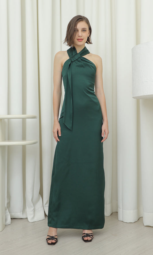 Angy Dress in Emerald