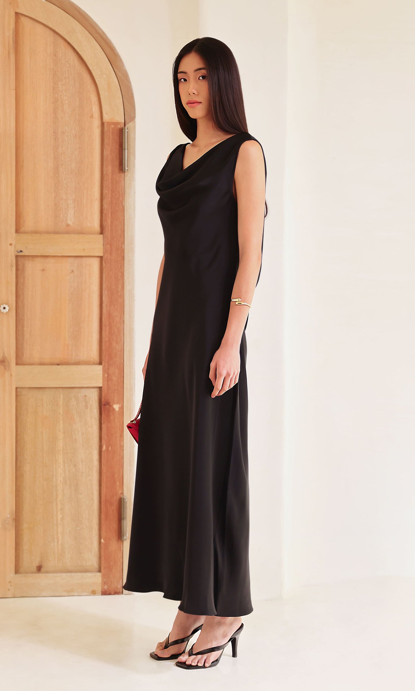 Goldie Dress in Black