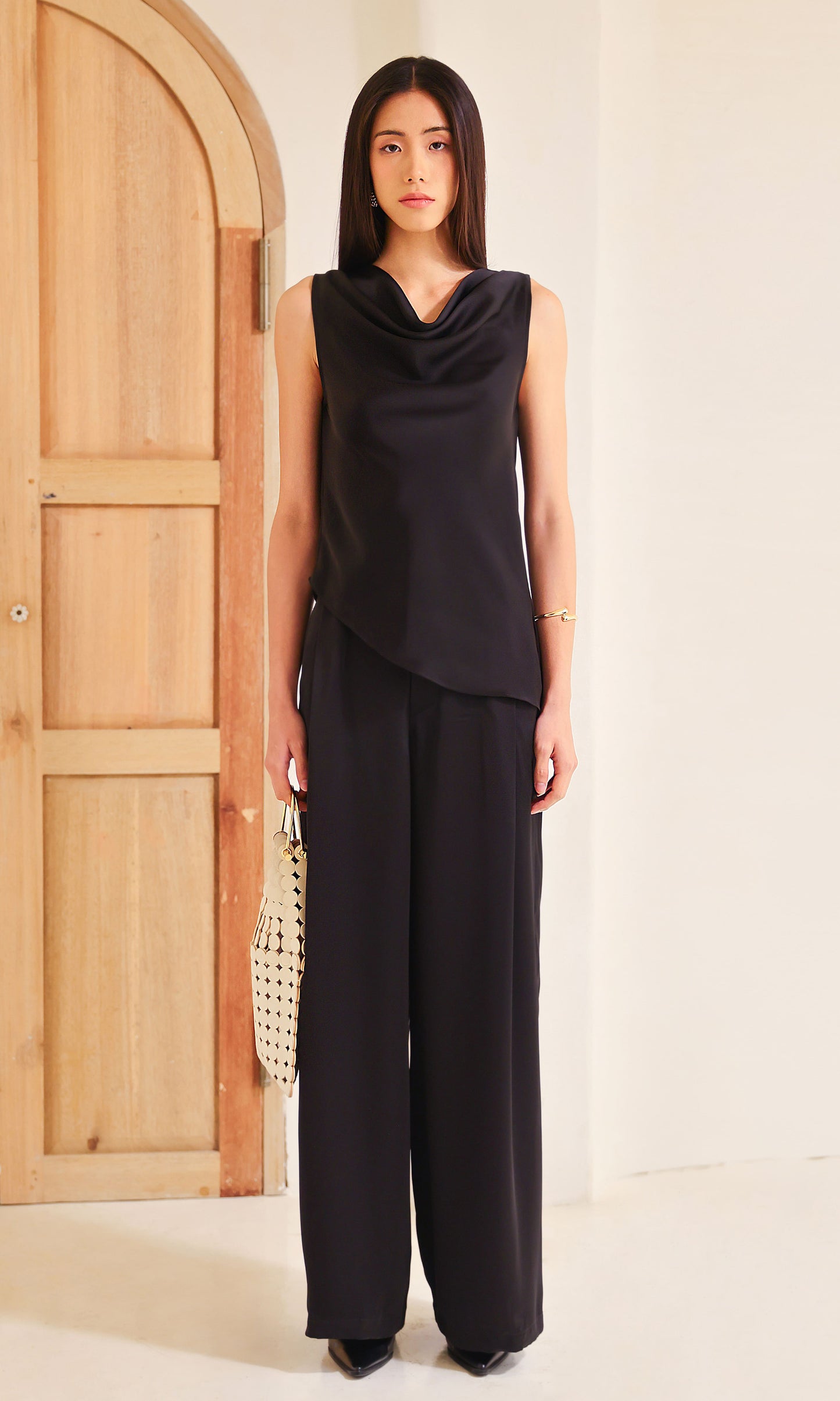 Goldie Top in Black