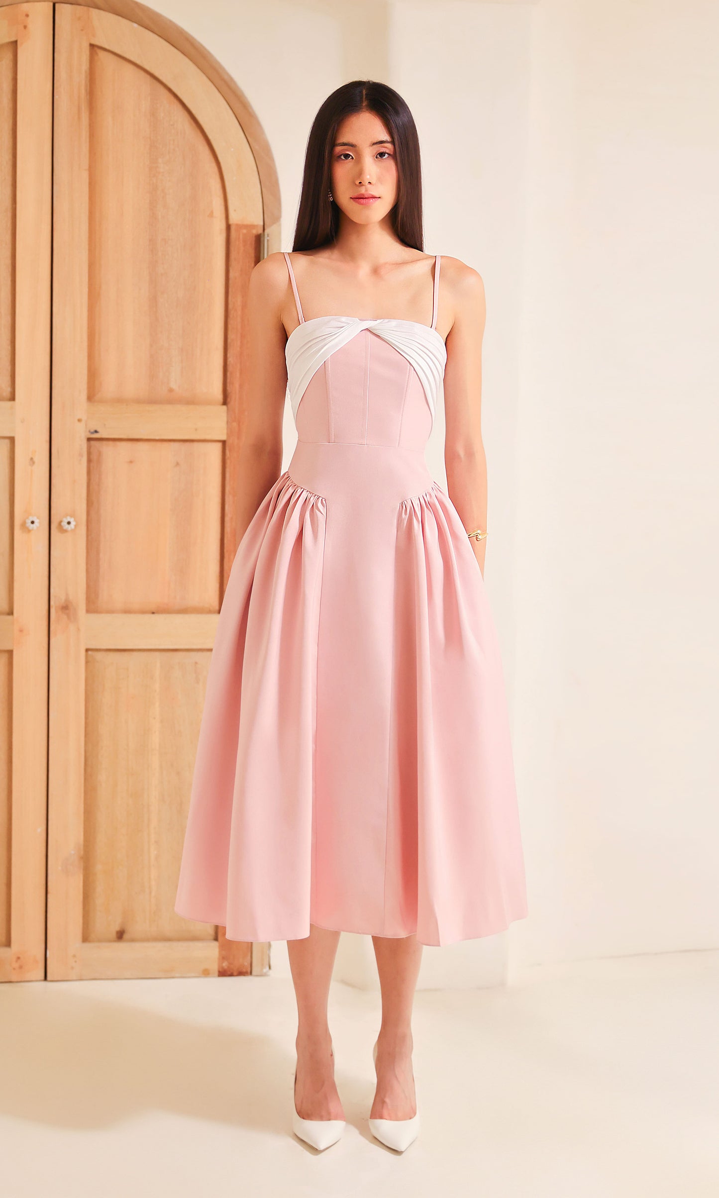 Adina Dress in Pink