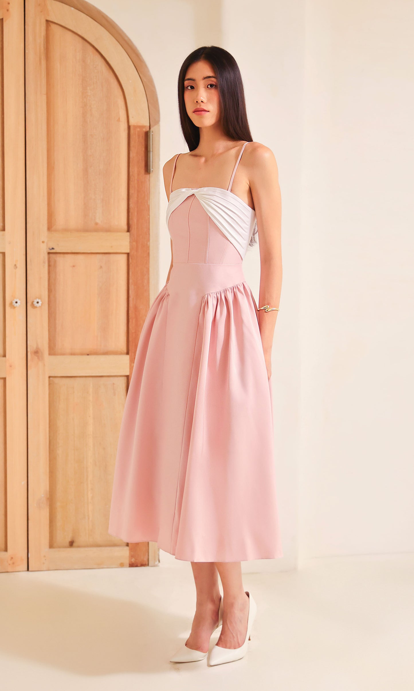 Adina Dress in Pink