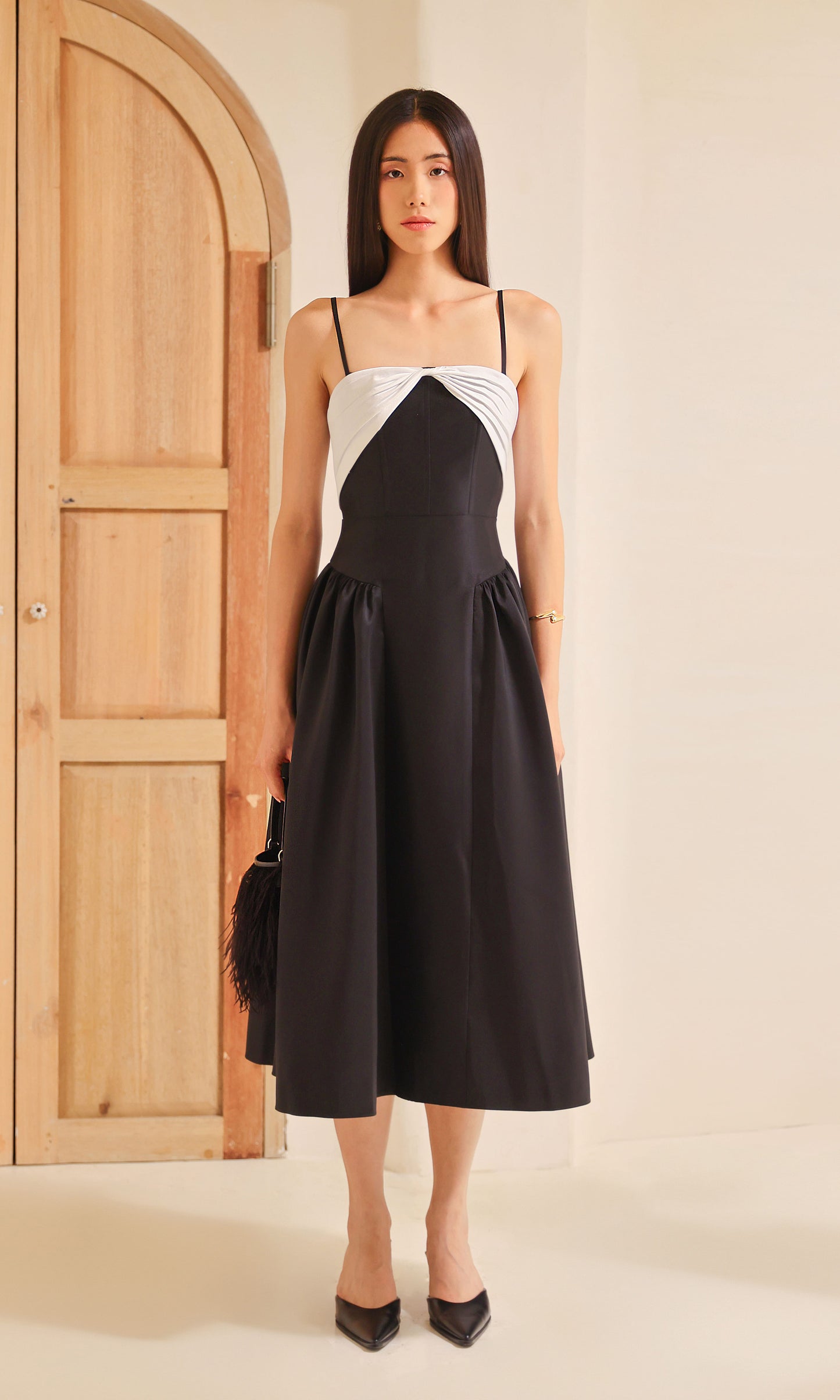 Adina Dress in Black