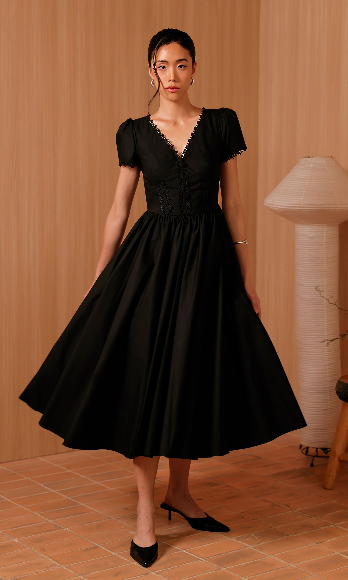 Chorus Dress in Black