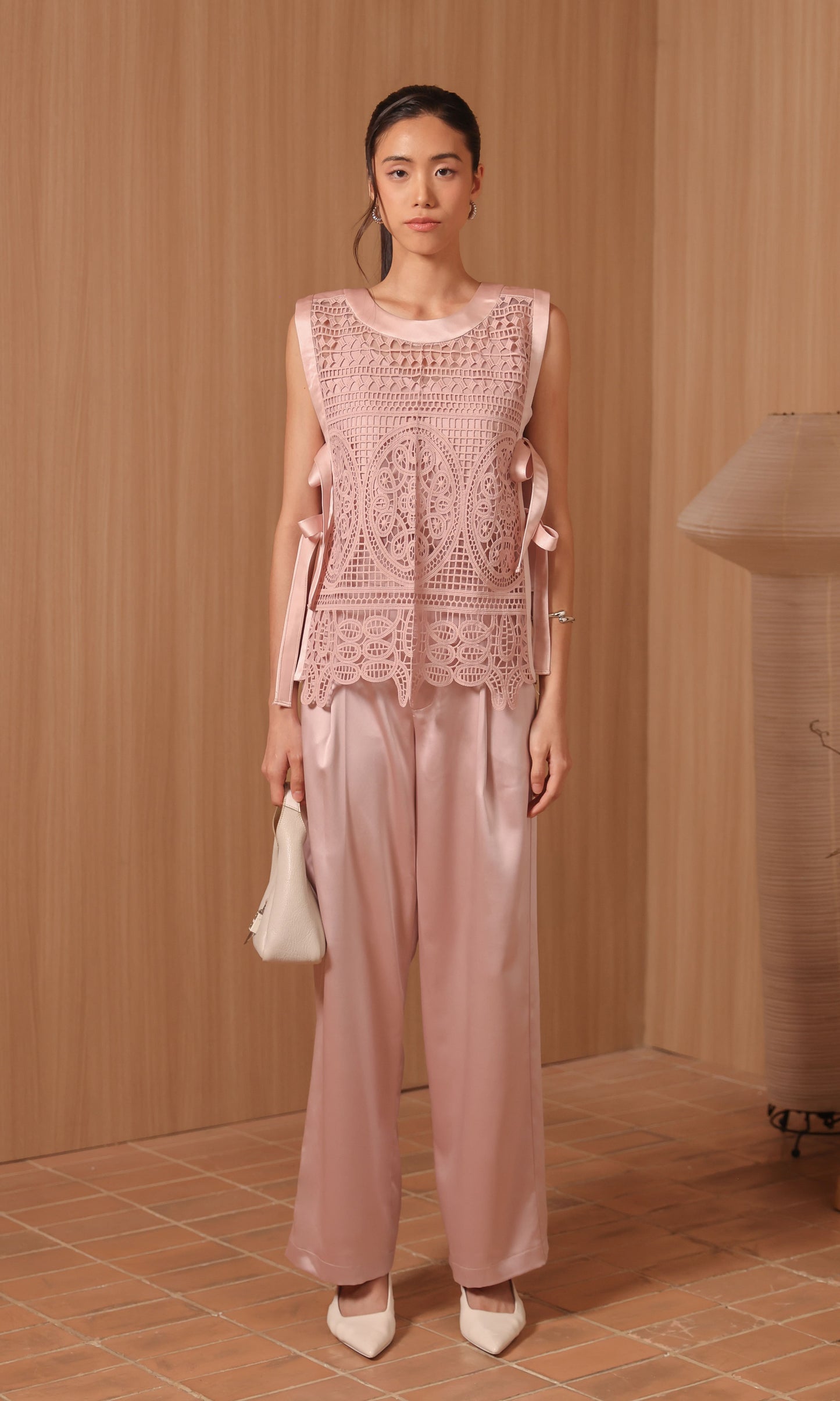Saige Top in Pink