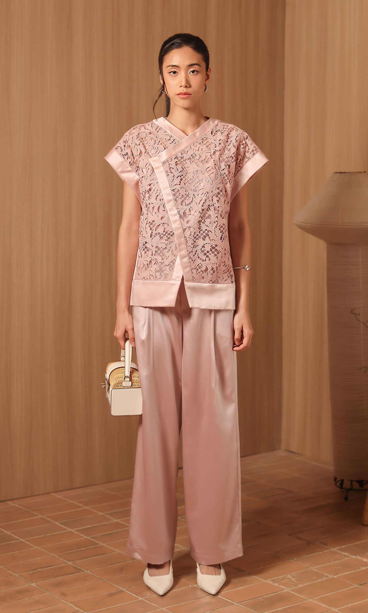 Fayette Top in Pink