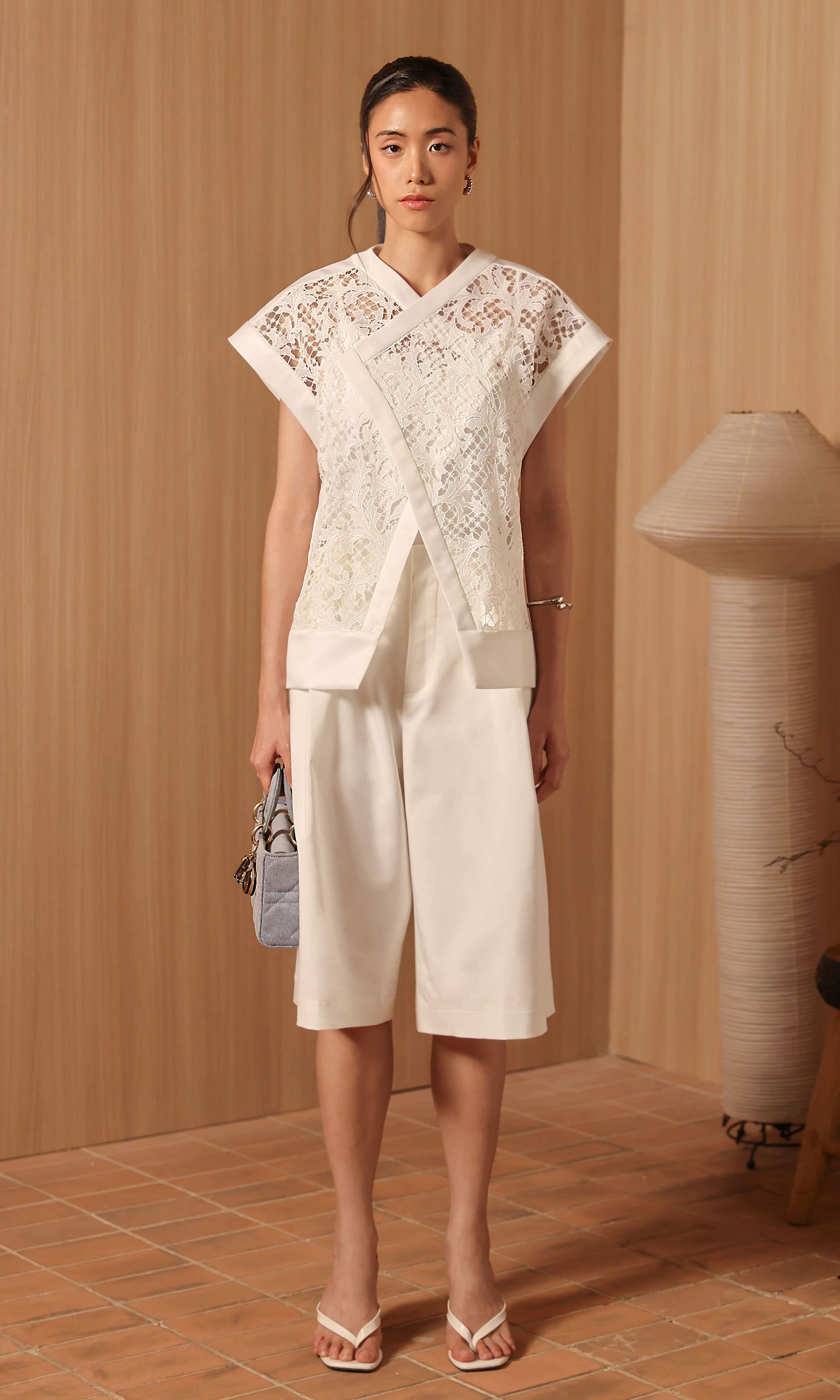 Fayette Top in White