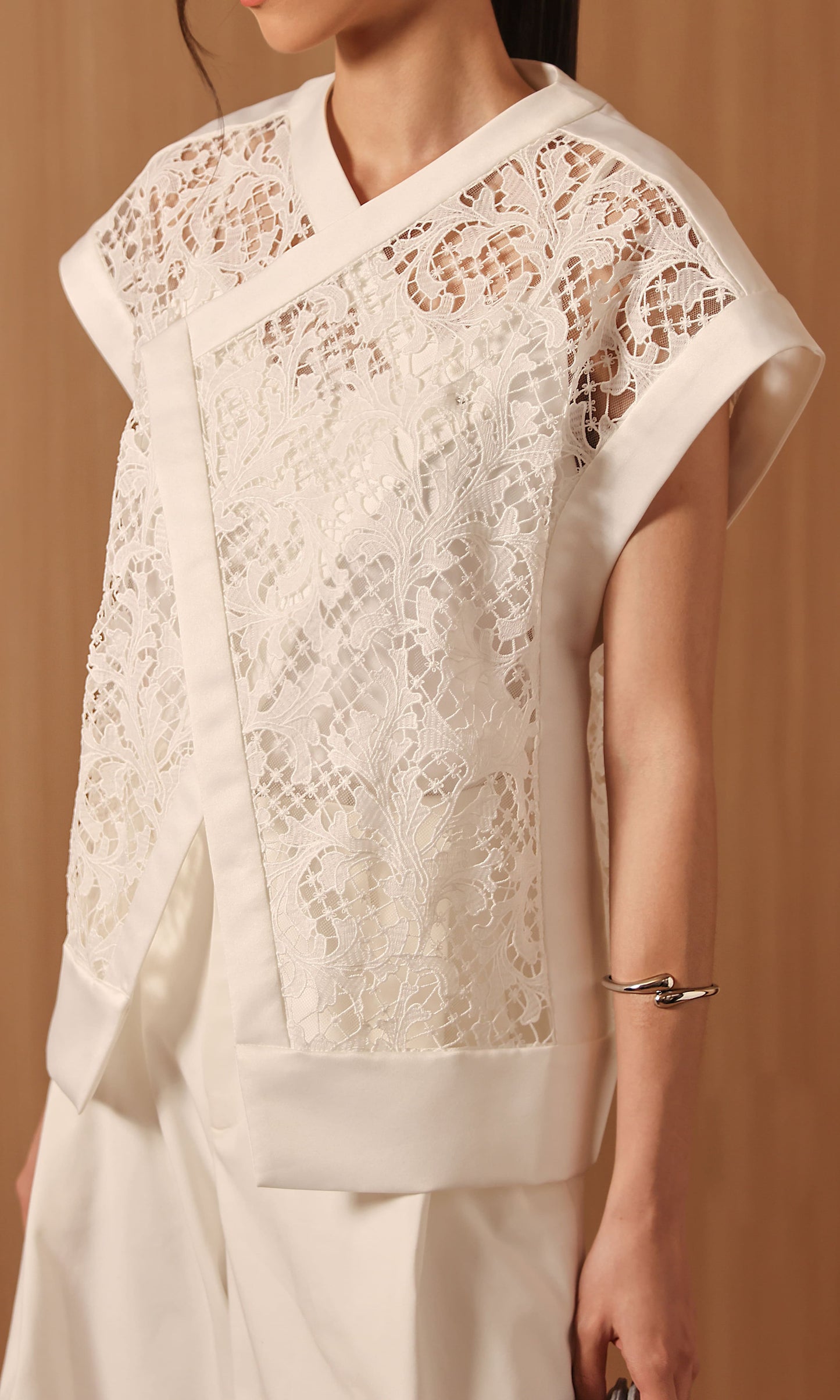 Fayette Top in White
